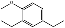 Benzene, 2,4-diethyl-1-methoxy- Structural