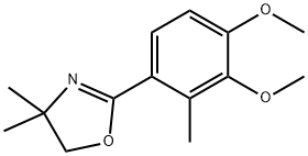 Oxazole, 2-(3,4-dimethoxy-2-methylphenyl)-4,5-dihydro-4,4-dimethyl- Structural