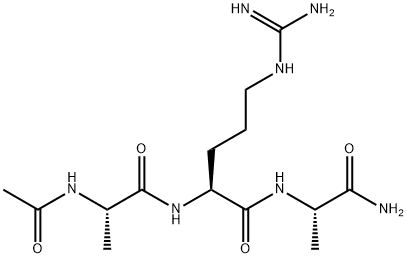 L-Alaninamide, N-acetyl-L-alanyl-L-arginyl- Structural