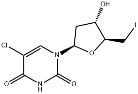 Uridine, 5-chloro-2',5'-dideoxy-5'-iodo- (9CI) Structural