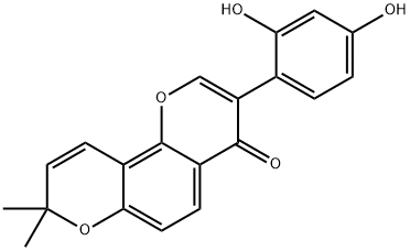 Isoglabrone Structural