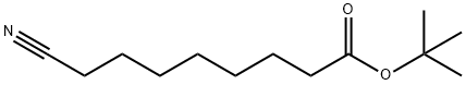 Octanoic acid, 8-cyano-, 1,1-dimethylethyl ester Structural
