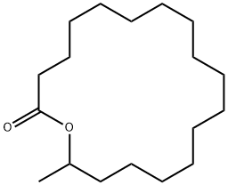 Oxacyclooctadecan-2-one, 18-methyl- Structural
