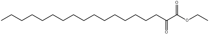 Octadecanoic acid, 2-oxo-, ethyl ester Structural