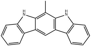 Indolo[2,3-b]carbazole, 5,7-dihydro-6-methyl- Structural