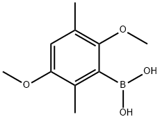 Boronic acid, B-(2,5-dimethoxy-3,6-dimethylphenyl)- Structural
