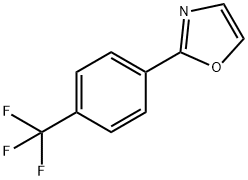 Oxazole, 2-[4-(trifluoromethyl)phenyl]- Structural