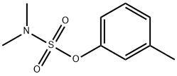 Sulfamic acid, N,N-dimethyl-, 3-methylphenyl ester Structural