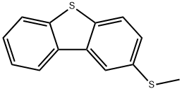 Dibenzothiophene, 2-(methylthio)- Structural