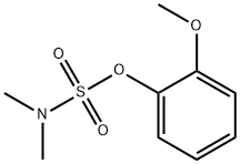 Sulfamic acid, N,N-dimethyl-, 2-methoxyphenyl ester Structural