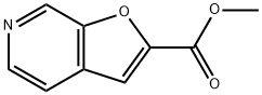 Furo[2,3-c]pyridine-2-carboxylic acid, methyl ester Structural