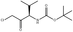 tert-butyl N-[(3R)-1-chloro-4-methyl-2-oxopentan-3-yl]carbamate