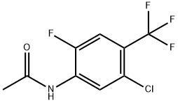 Acetamide, N-[5-chloro-2-fluoro-4-(trifluoromethyl)phenyl]- Structural