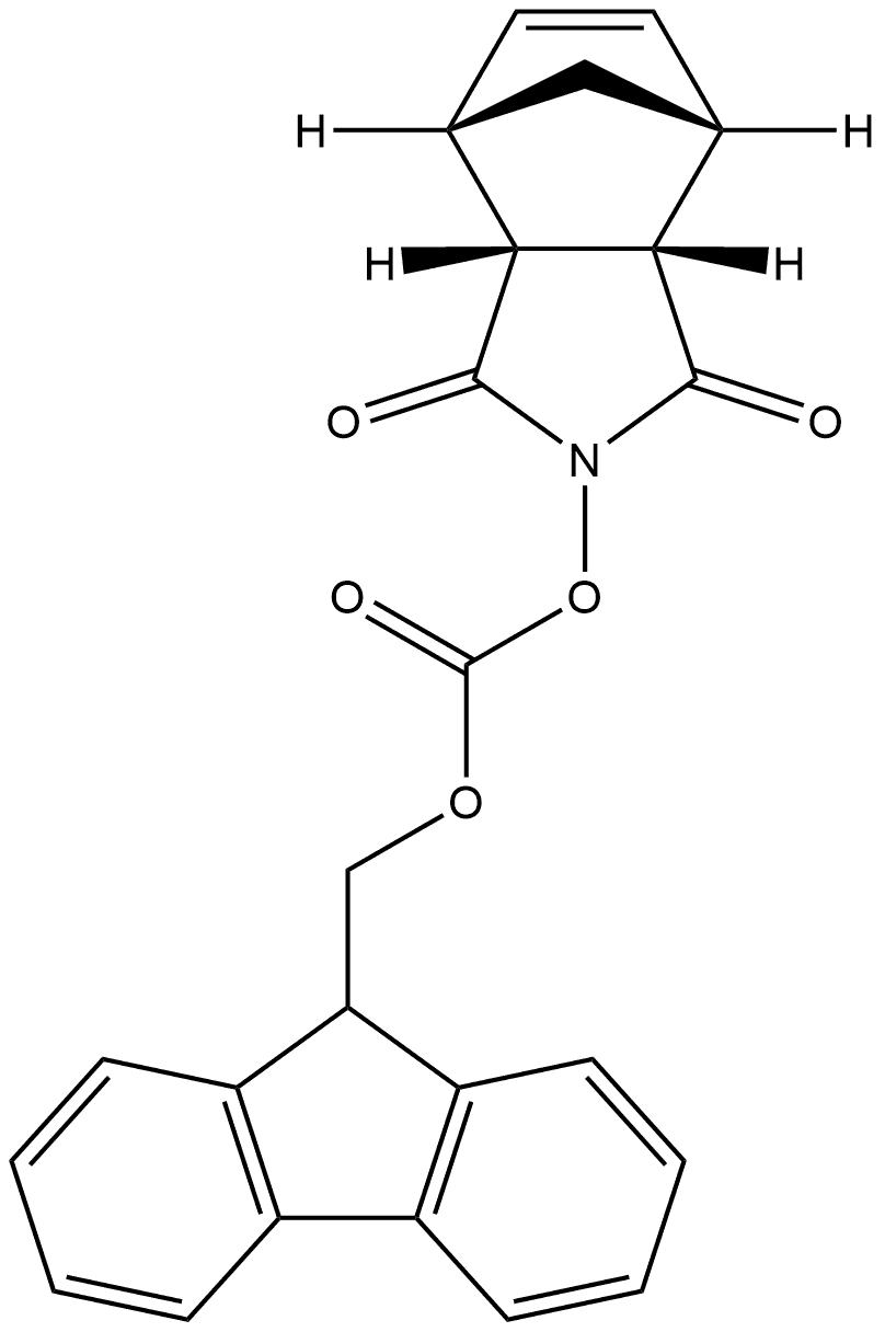 rel-Carbonic Acid 9H-fluoren-9-ylmethyl (3aR,4S,7R,7aS)-1,3,3a,4,7,7a-hexahydro-1,3-dioxo-4,7-methano-2H-isoindol-2-yl Ester Structural