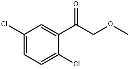 Ethanone, 1-(2,5-dichlorophenyl)-2-methoxy- Structural