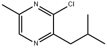 Pyrazine, 3-chloro-5-methyl-2-(2-methylpropyl)- Structural