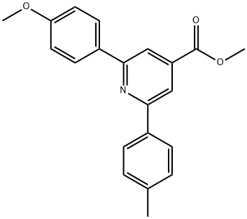 JR-9121, Methyl 2-(4-methoxyphenyl)-6-p-tolylpyridine-4-carboxylate, 97% Structural