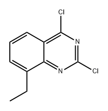 Quinazoline, 2,4-dichloro-8-ethyl- Structural
