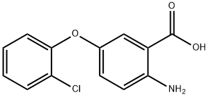 2-AMINO-5-(2-CHLOROPHENOXY)BENZOIC ACID