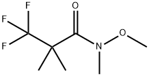 Propanamide, 3,3,3-trifluoro-N-methoxy-N,2,2-trimethyl- Structural