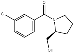 Methanone, (3-chlorophenyl)[(2S)-2-(hydroxymethyl)-1-pyrrolidinyl]-