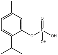 Phenol, 5-methyl-2-(1-methylethyl)-, dihydrogen phosphate (9CI) Structural