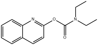 Quinolin-2-yl diethylcarbamate Structural