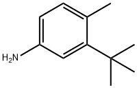 Benzenamine, 3-(1,1-dimethylethyl)-4-methyl- Structural