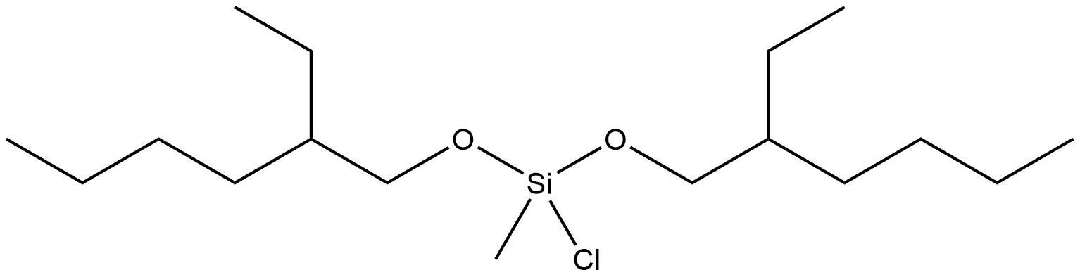 Silane, chlorobis[(2-ethylhexyl)oxy]methyl- Structural