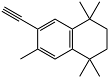 Naphthalene, 6-ethynyl-1,2,3,4-tetrahydro-1,1,4,4,7-pentamethyl- Structural