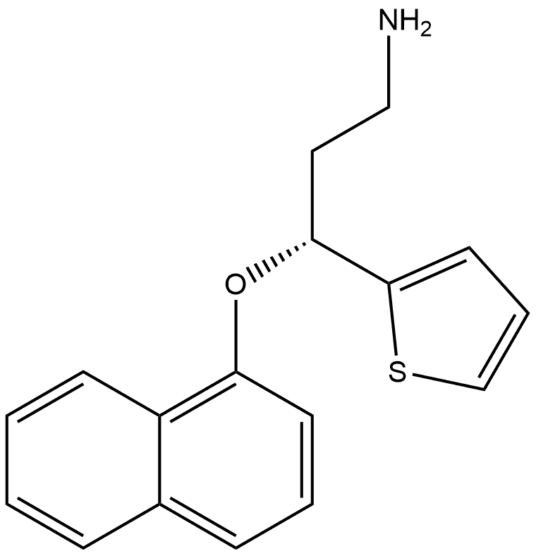 Duloxetine N-Desmethyl (R)-Isomer Structural