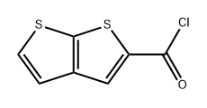 Thieno[2,3-b]thiophene-2-carbonyl chloride Structural