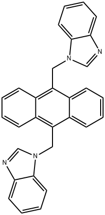 9,10-bis((1H-benzo[d]imidazol-1-yl)methyl)anthracene