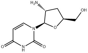 Uridine, 2'-amino-2',3'-dideoxy- (9CI) Structural