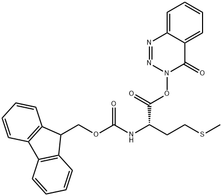 Fmoc-Met-ODhbt Structural