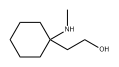 Cyclohexaneethanol, 1-(methylamino)- Structural