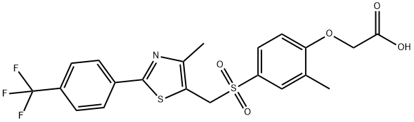 GW 501516 Sulfone Structural