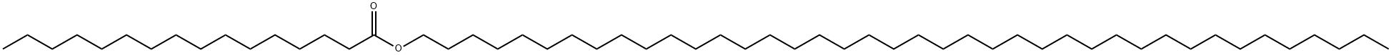 Hexadecanoic acid, tetracontyl ester Structural
