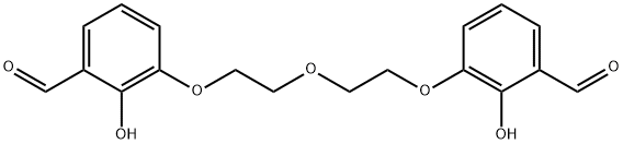 Benzaldehyde, 3,3'-[oxybis(2,1-ethanediyloxy)]bis[2-hydroxy- Structural