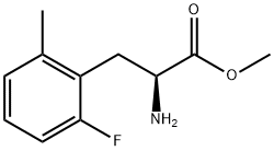 L-Phenylalanine, 2-fluoro-6-methyl-, methyl ester Structural