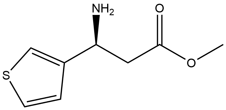 METHYL (3R)-3-AMINO-3-(3-THIENYL)PROPANOATE Structural