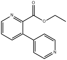 Ethyl 3-(pyridin-4-yl)picolinate Structural