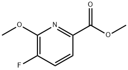 Methyl 3-fluoro-2-methoxy-6-pyridinecarboxylate Structural