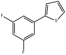 Thiophene, 2-(3,5-difluorophenyl)- Structural
