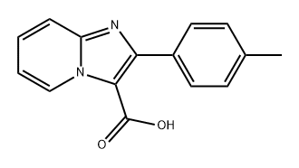 Imidazo[1,2-a]pyridine-3-carboxylic acid, 2-(4-methylphenyl)- Structural