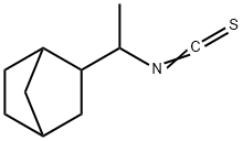 2-(1-isothiocyanatoethyl)bicyclo[2.2.1]heptane Structural