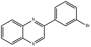 Quinoxaline, 2-(3-bromophenyl)- Structural