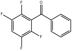 Methanone, phenyl(2,3,5,6-tetrafluorophenyl)- Structural