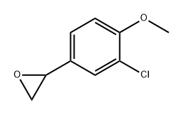 Oxirane, 2-(3-chloro-4-methoxyphenyl)- Structural