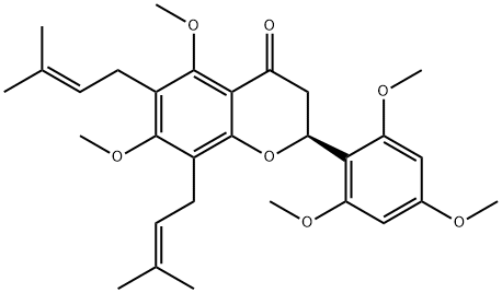 Kenusanone B, derivative of Structural